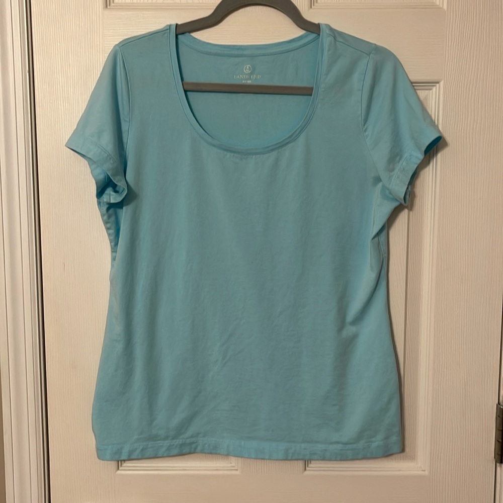 Lands End Fitted Tee Size Medium
